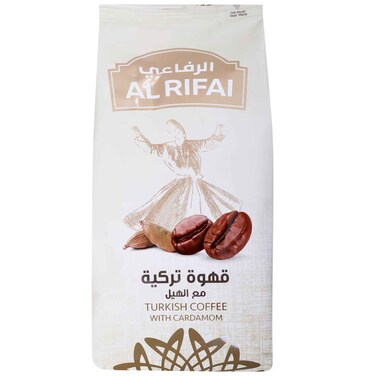 الرفاعي قهوة تركية مع هيل 250غ - مجموعة من 4 أكياس
