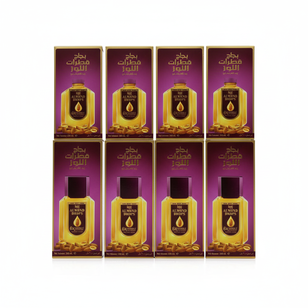 Bajaj Almond Drop Hair Oil 300 Ml (Pack of 6)