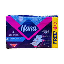 Nana Maxi Night Thick Super Long 45 Pads