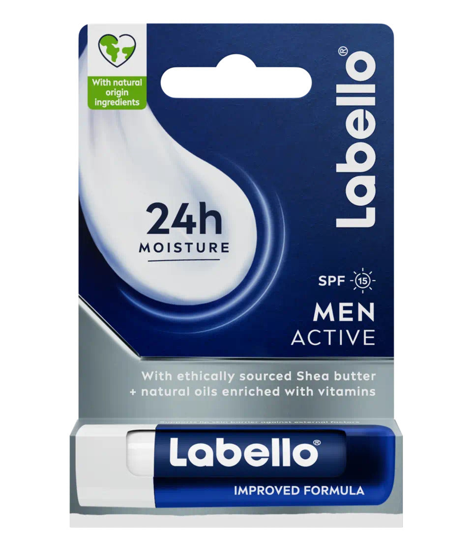 مرطب الشفاه لابيلو للرجال 4.8 جرام (عبوة من 3 قطع)