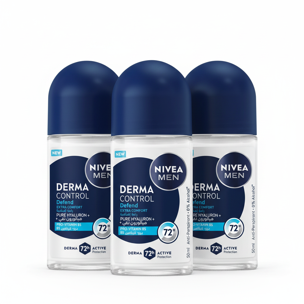 NIVEA MEN DEO ROLL ON DERMA CONTROL DEFEND 50ML