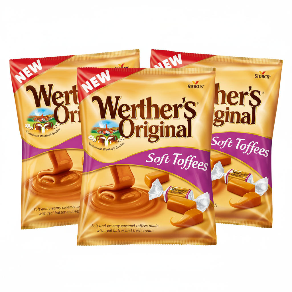 Werthers Soft Caramel 100g (Pack of 3)