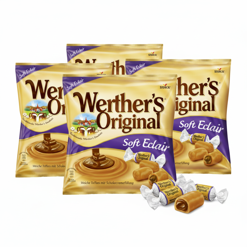 Werther'S Soft Eclairs 100g (Pack of 3)