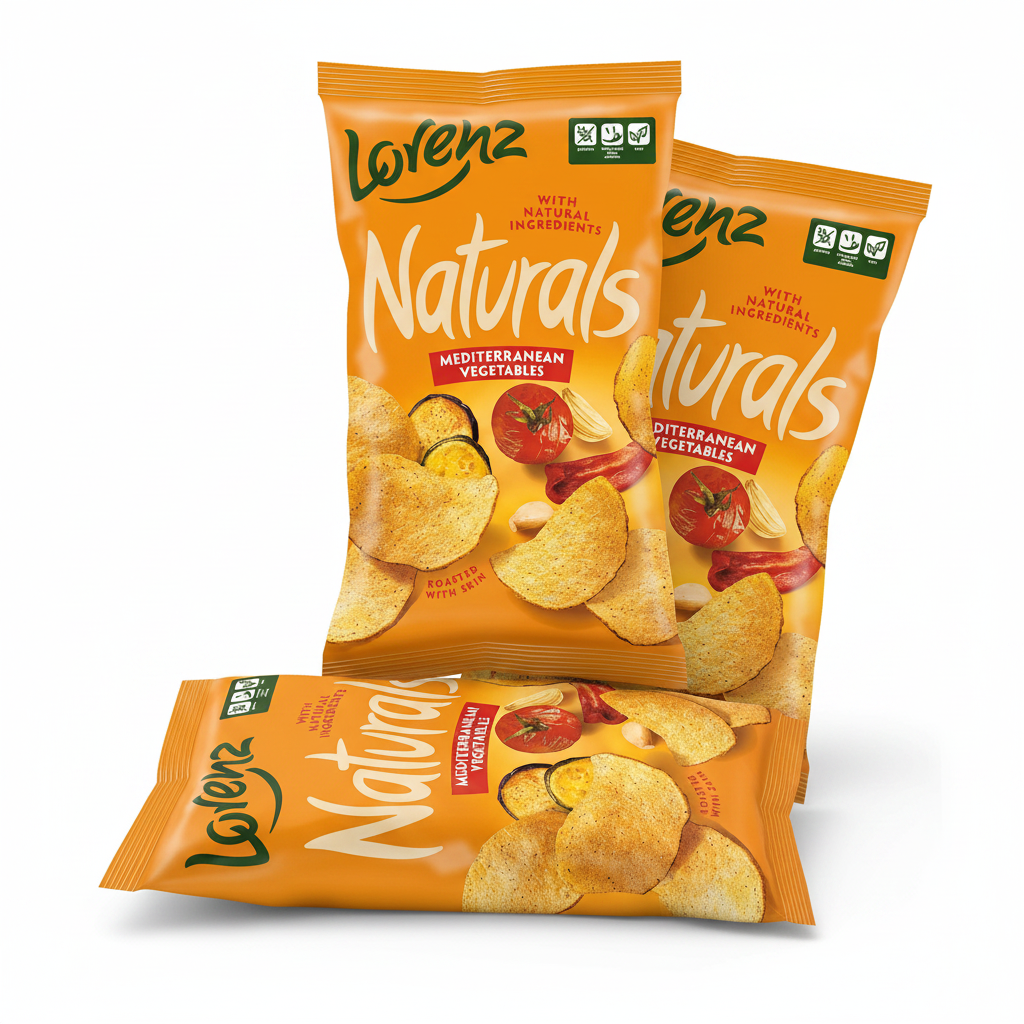 Lorenz Naturals Medteranean Vegtabls 100G (Pack of 3)