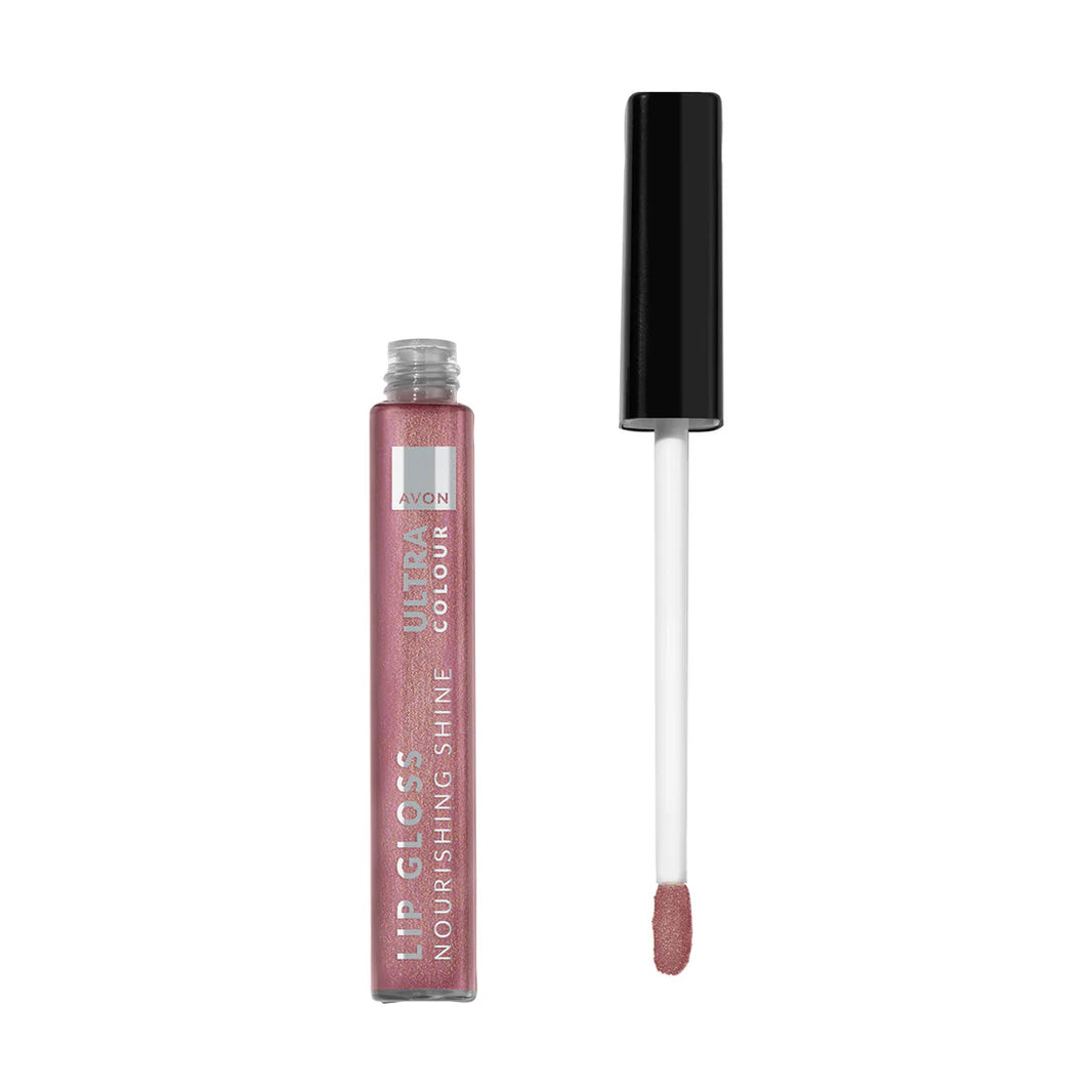 AVON ULTRA COLOUR LIP GLOSS NOURISHING SHINE WINK OF PINK