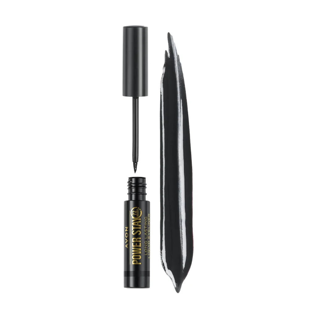 AVON POWER STAY SEMI PERMANENT EYELINER - BLACKEST BLACK