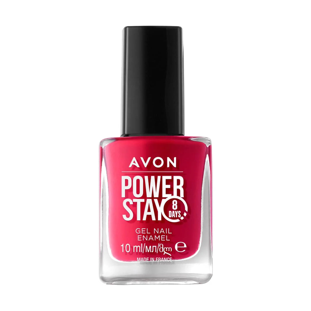 AVON POWERSTAY GEL SHINE NAIL ENAMEL - RED IS RED