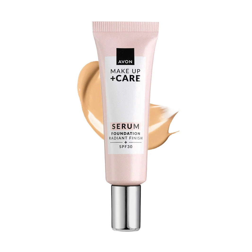 AVON RADIANT SERUM FOUNDATION - 125G - WARM IVORY