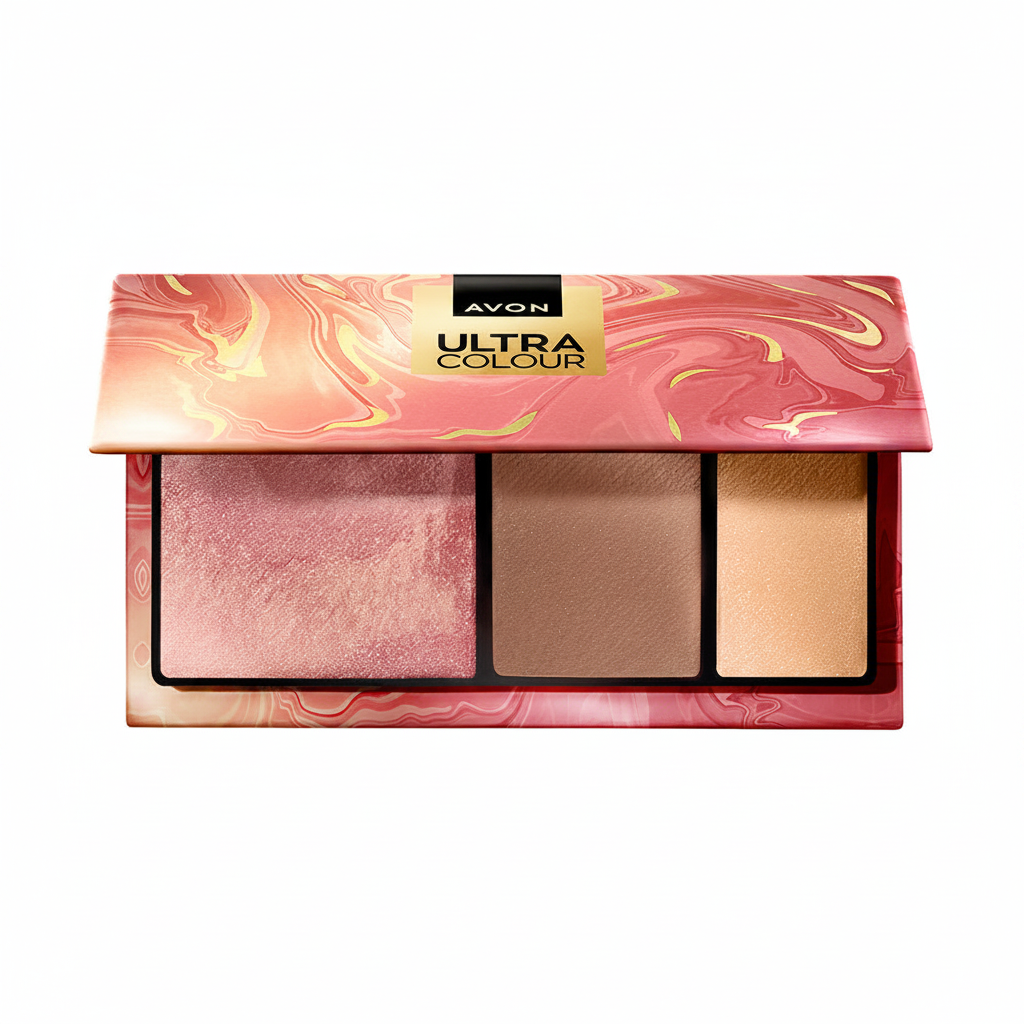 AVON 3 IN 1 FACE PALETTE SUNKISSED