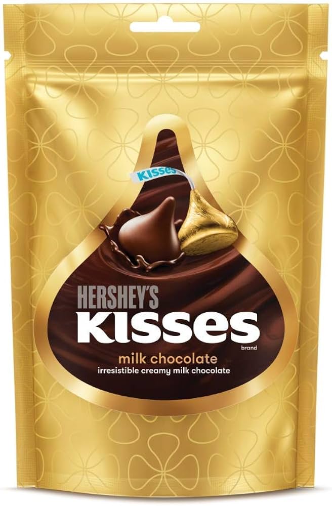 Hershey Pieces Kisses Milk Chocolate 100g (Pack of 3)