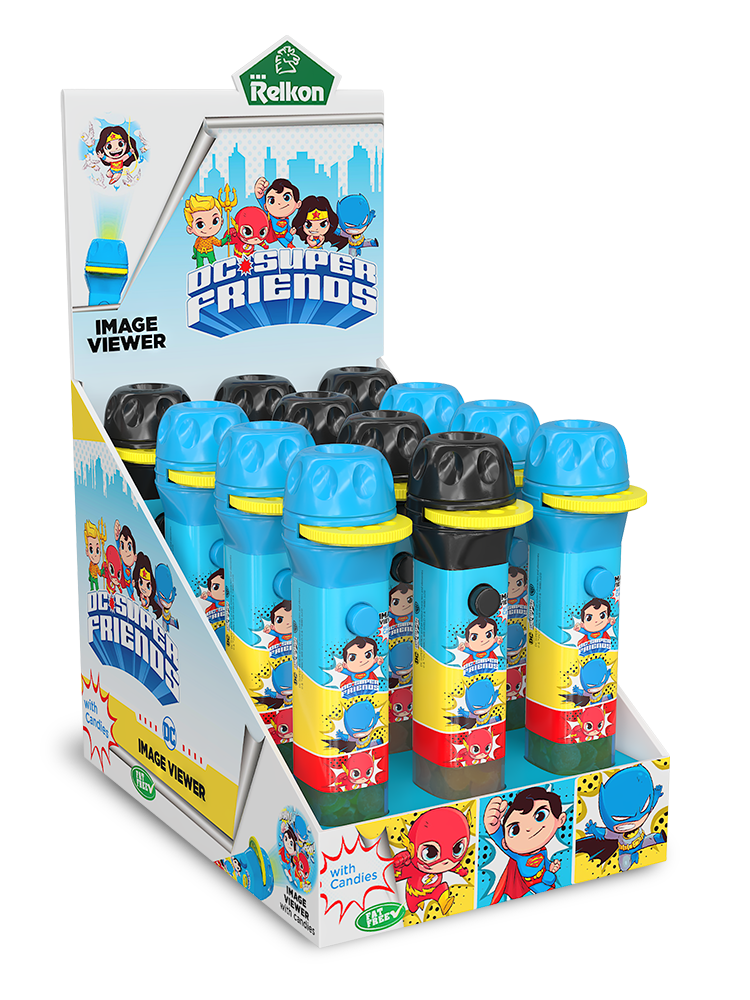 Dc Suprfrnds Imge Viwr W/Candies 8G (Pack of 12)