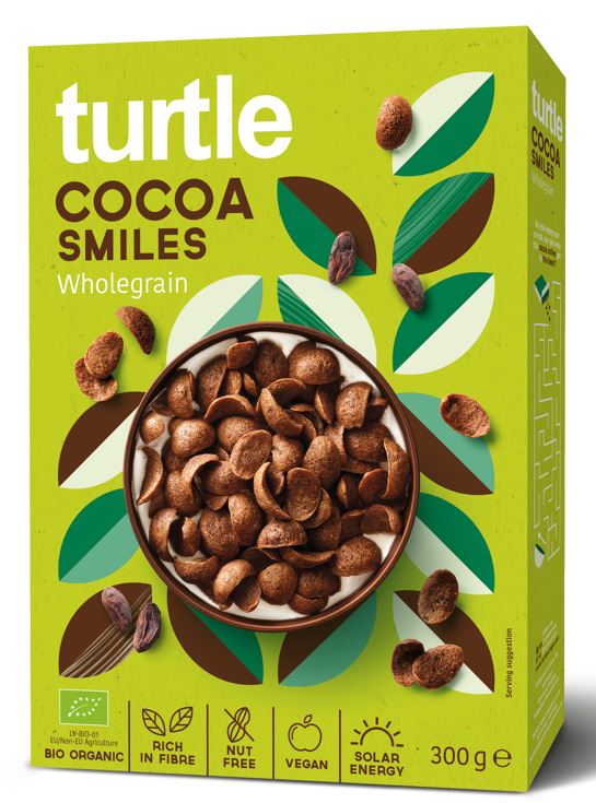 TURTLE COCOA SMILES 300gm