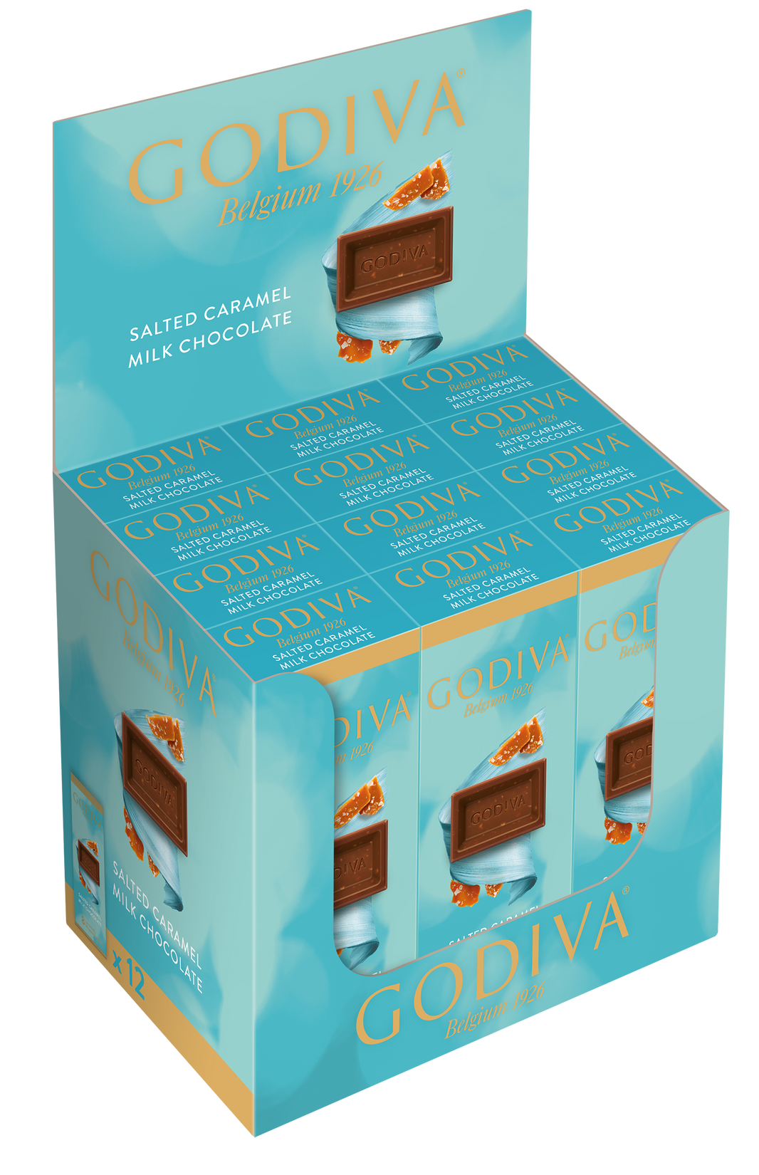 Godiva Nap Salted Caramel 36 Gm (Pack of 3)