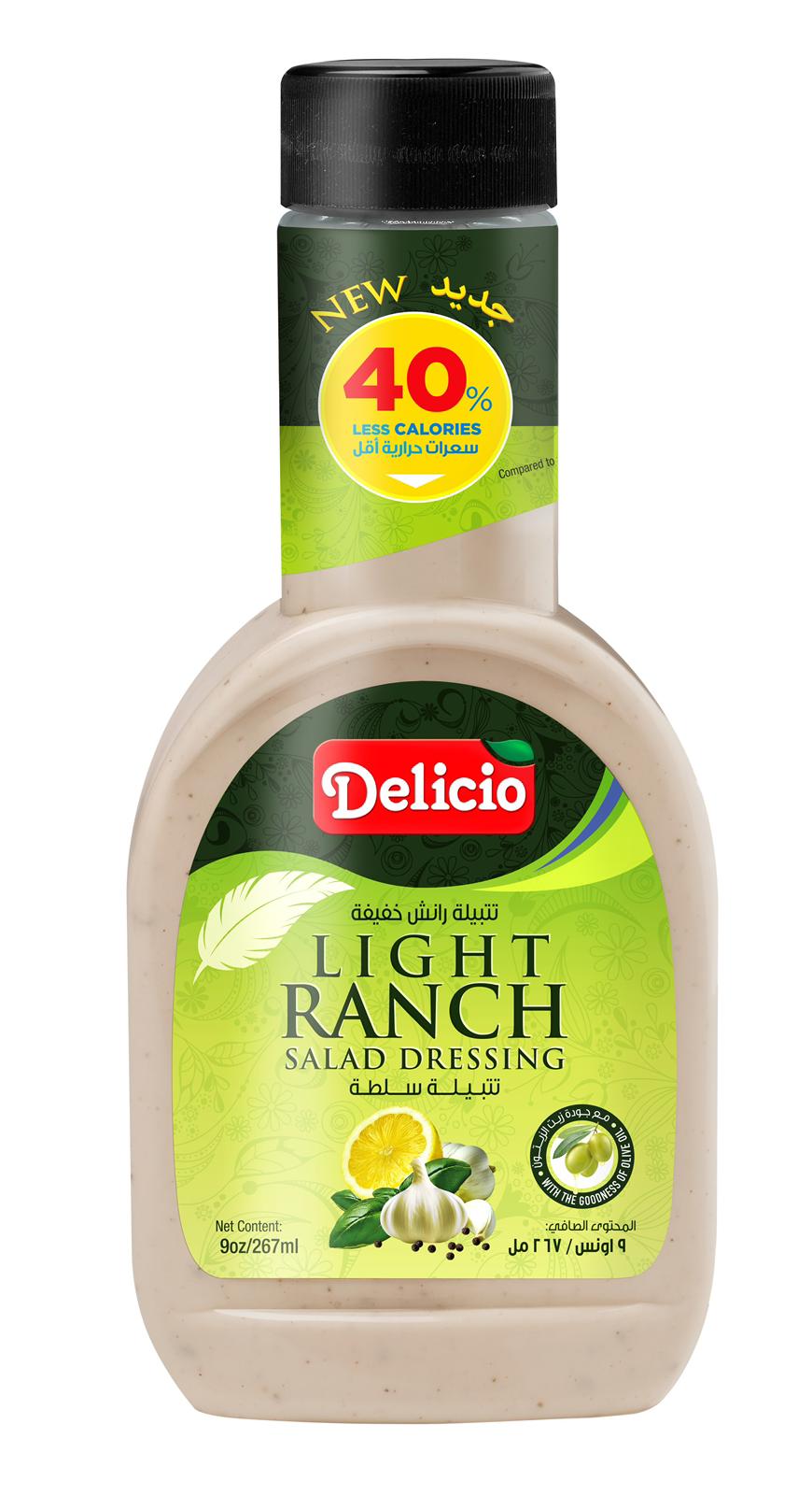 Delicio Light Ranch 267ml