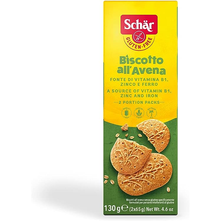 Schar Biscotto All'avena 130g (حزمة 3)