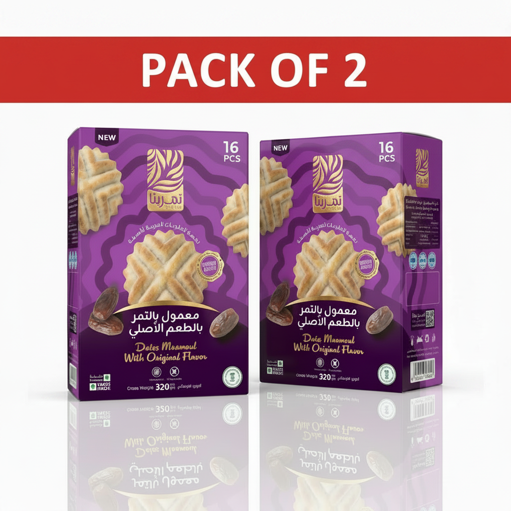 TAMRITA DATES MAAMOUL WITH ORIGINAL FLAVOR 320G (Pack of 2)