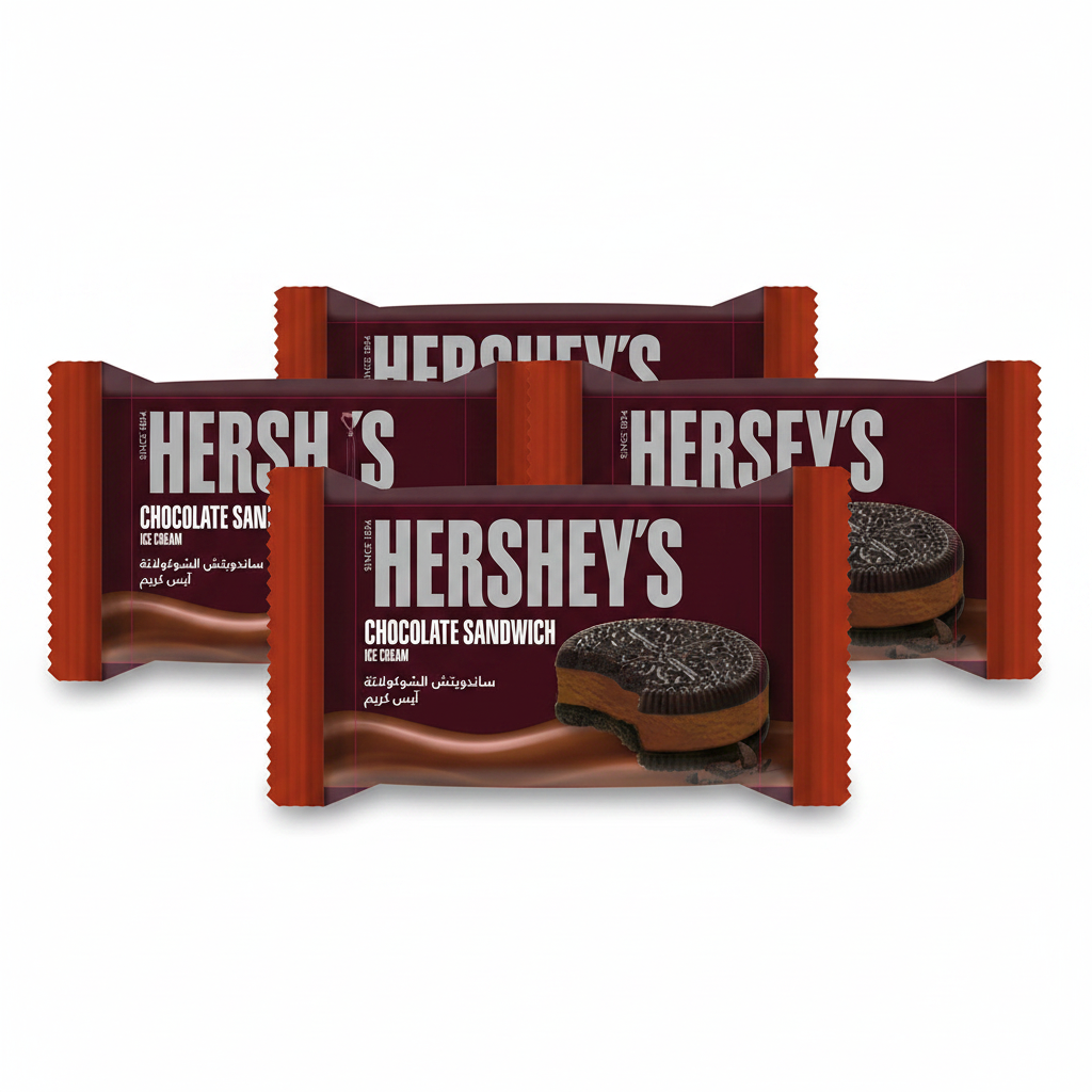 HERSHEYS CHOCOLATE SANDWICH 90ml (Pack of6)