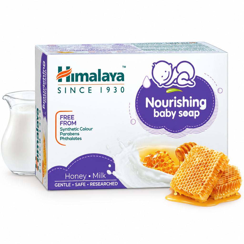Himalaya Nourishing Baby Soap 125 Gm (Pack of 6)