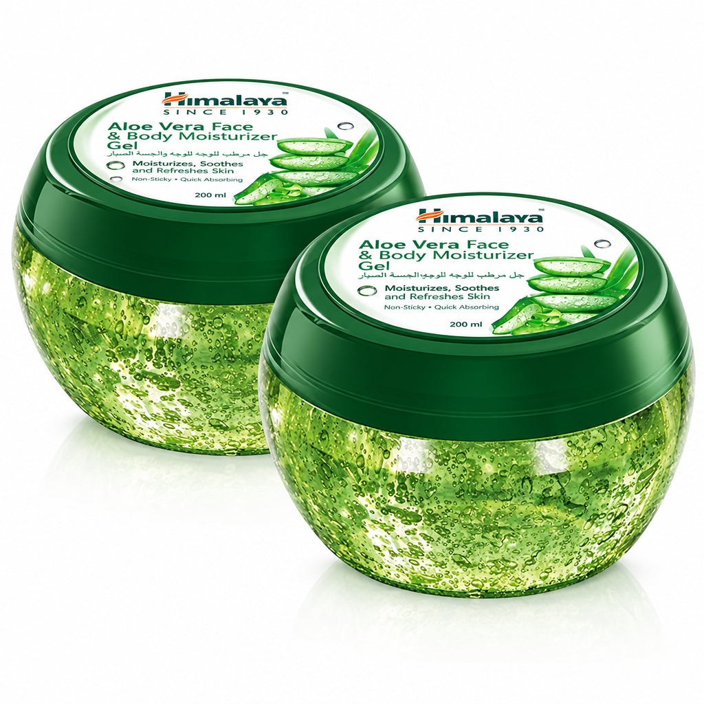 Himalaya Face & Body Moisturizer Gel 300 Ml (Pack of 2)