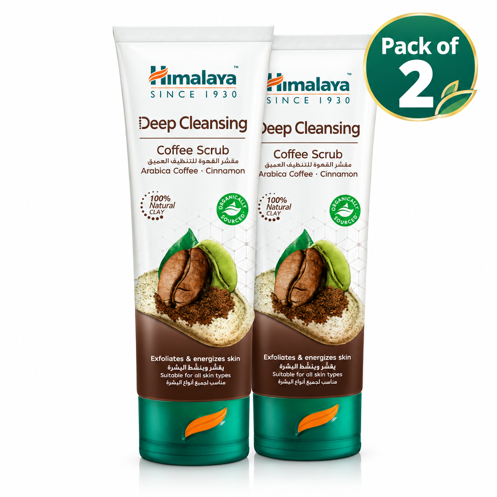 Himalaya Deep Cleansing Coffee Scrub 75Ml (Pack of 2)