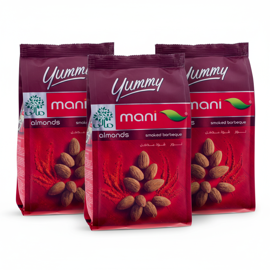 Mani Nuts Almond Smoked 200G (Pack of 3)