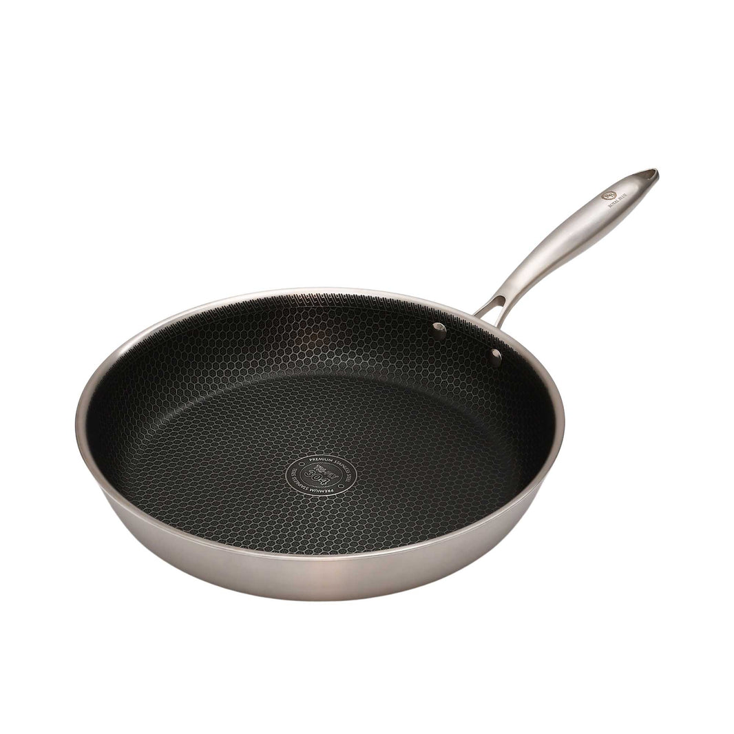 Royal Blue Triply SS Fry Pan 30cm