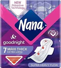Nana Maxi Good Night Wings 7 Pcs (Pack of 3)
