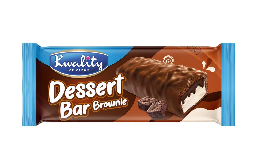 Kwality Dessert Bar Brownie 60ml (Pack of 8)