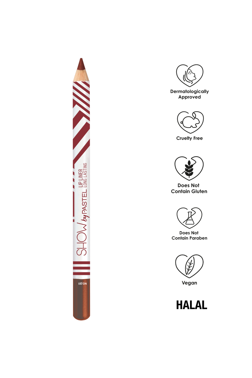 قلم الشفاه شو باي باستيل 201 (عبوة من 3 قطع)