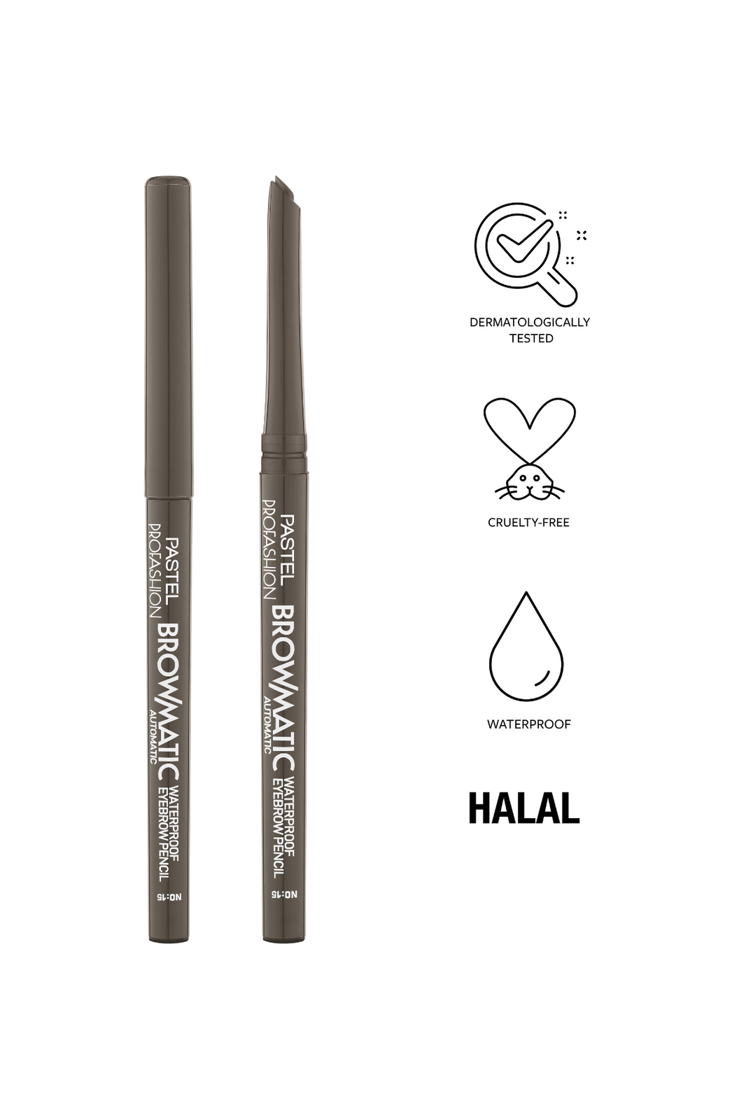 Pastel Browmatic Eyebrow Pen 15 (Pack of 3)