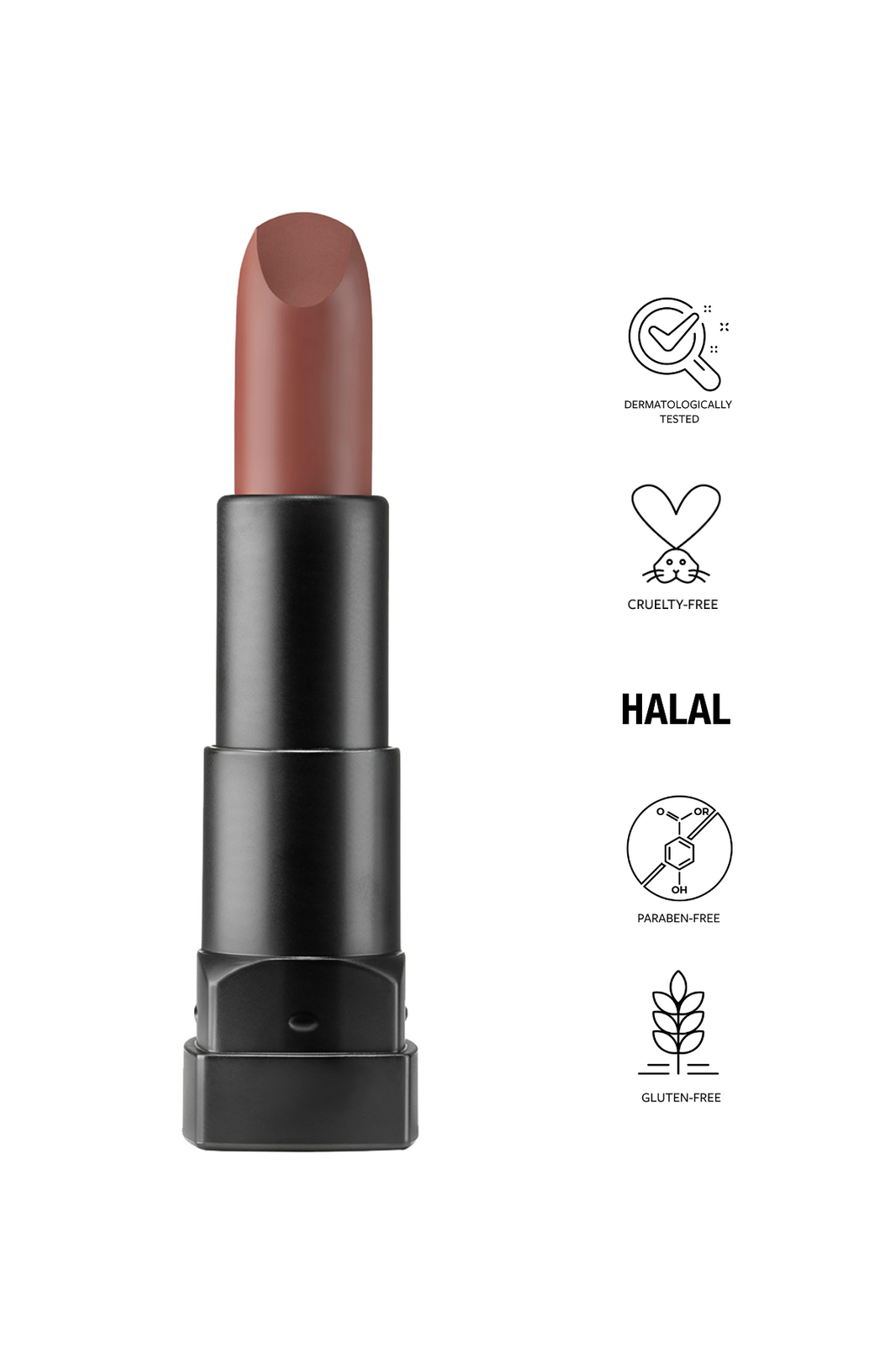 أحمر شفاه باستيل مطفي 572 (عبوة من 3 قطع)