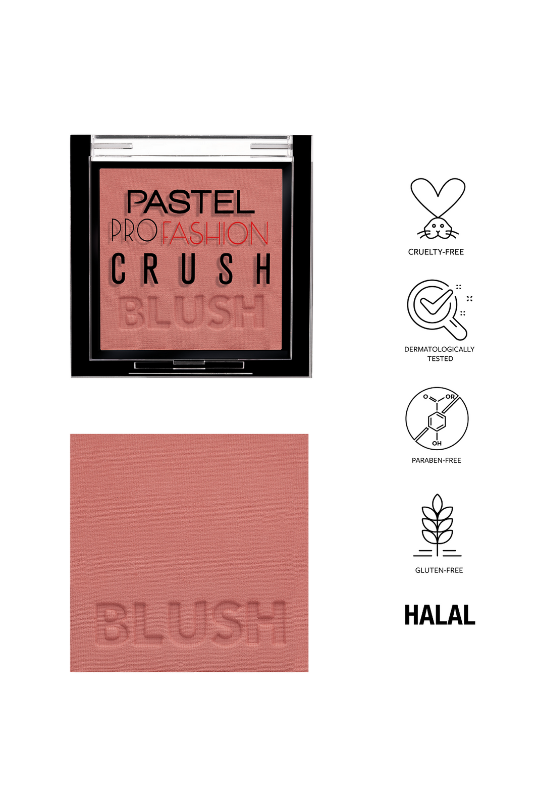 Pastel Crush Blush 303 (Pack of 3)