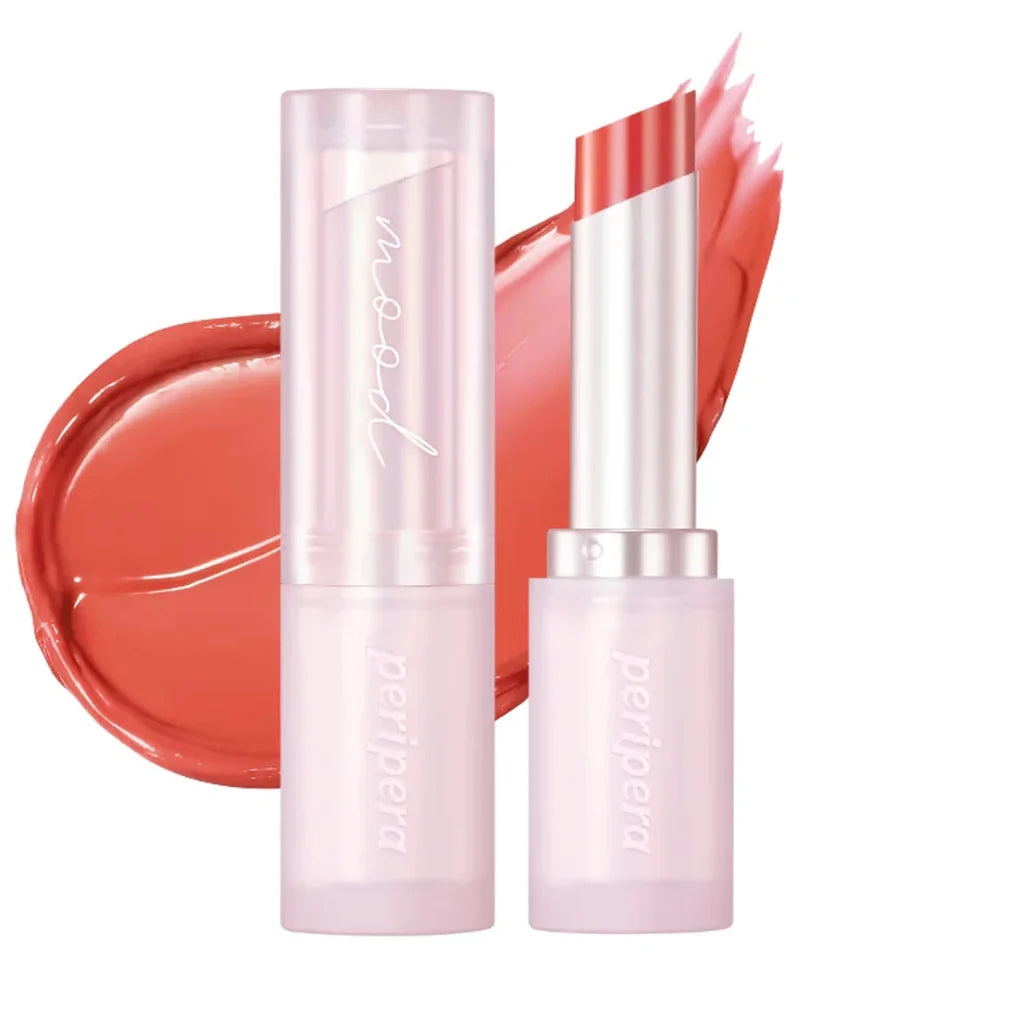 PERIPERA INK MOOD GLOWY BALM 008 SLEEPING CORAL NIGHT PERI