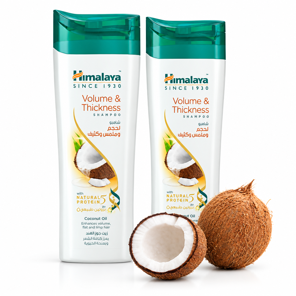 Himalaya Shampoo Volume & Thickness 400 Ml (Pack of 2)