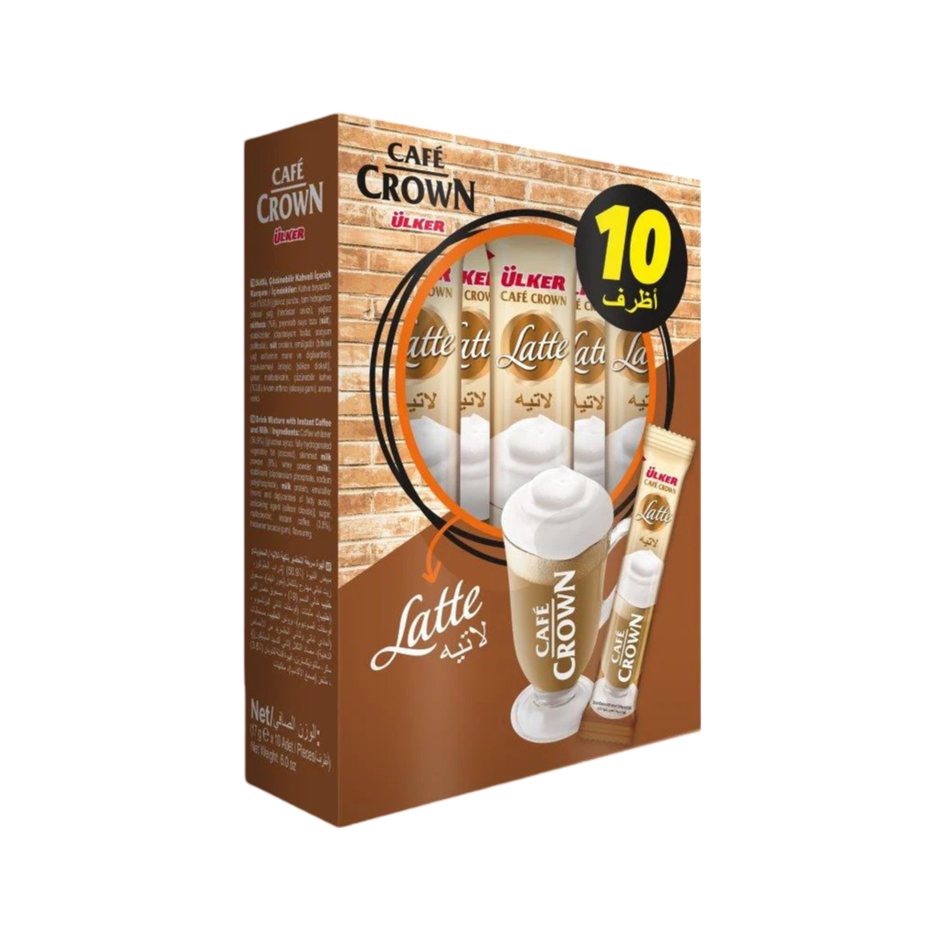 أولكر كافيه كراون لاتيه 17 جم (عبوة من 10 قطع)
