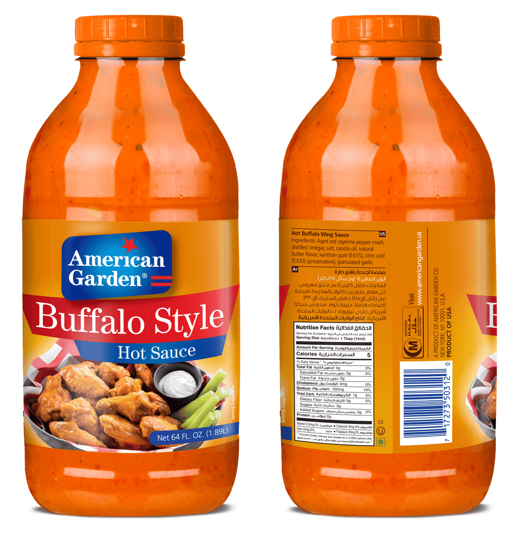أمريكان جاردن - صلصة حارة على طريقة البافالو 64 أونصة