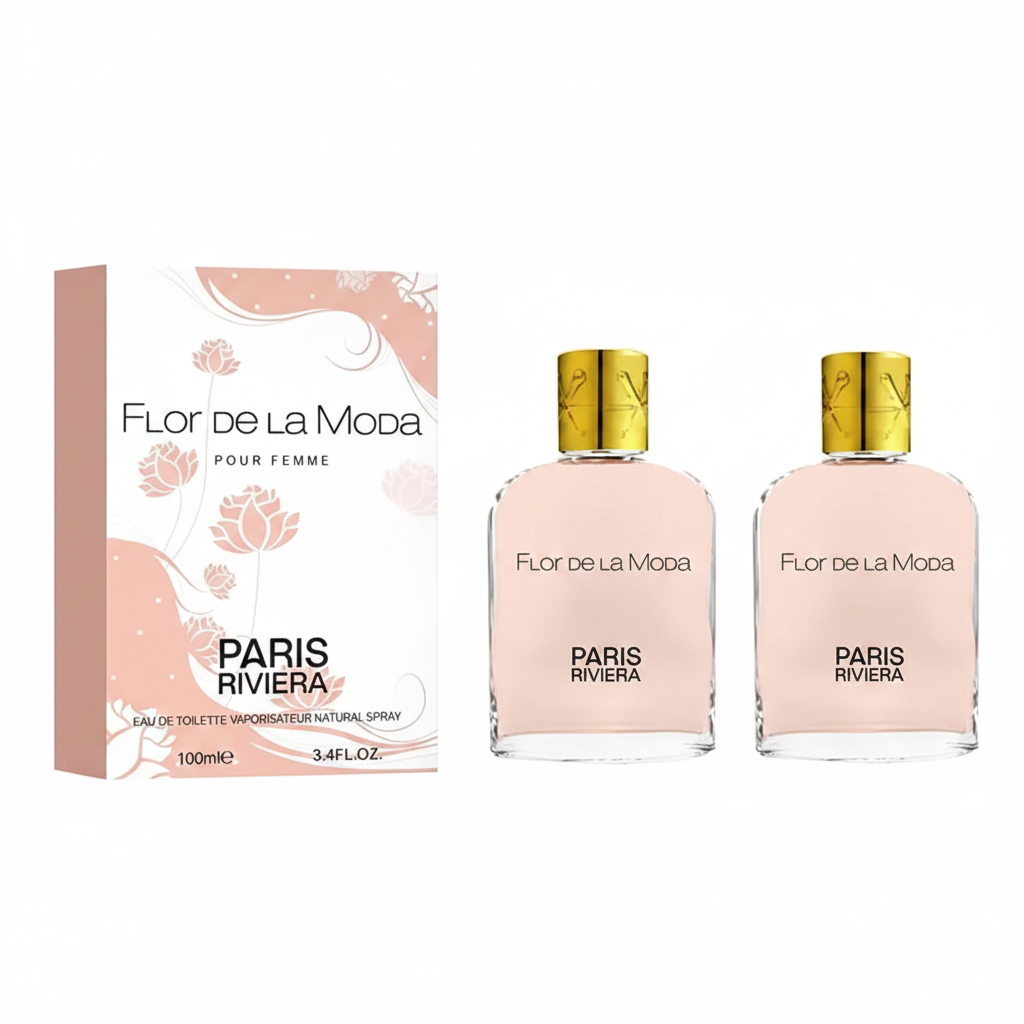 PARIS RIVIERA FLOR DE LA MODA 100ML EDT (Pack of 2)