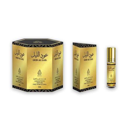 ADYAN ROLL ON OUD AL LAYL 6ML*6PCS PACK (Pack of 2)