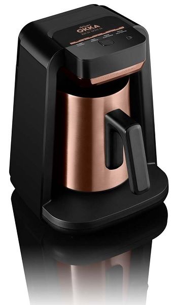 OK0012R ماكينة القهوة التركية Arzum Okka Rich Spin M نحاس