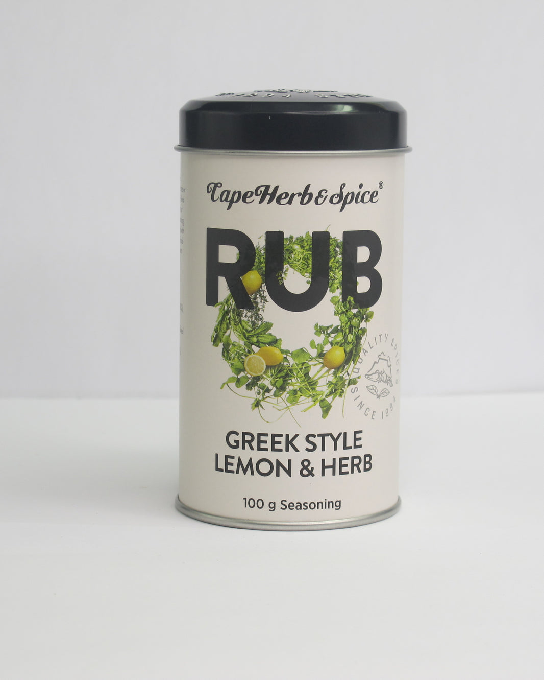 CapeHerb & Spice Greek Style Lemon & Herb Rub 100G (Pack of 6)