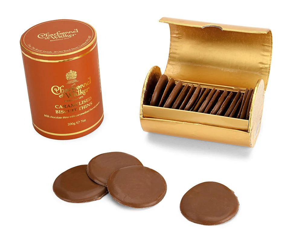 Charbonnel et Walker Caramelised Biscuit Thins 200g