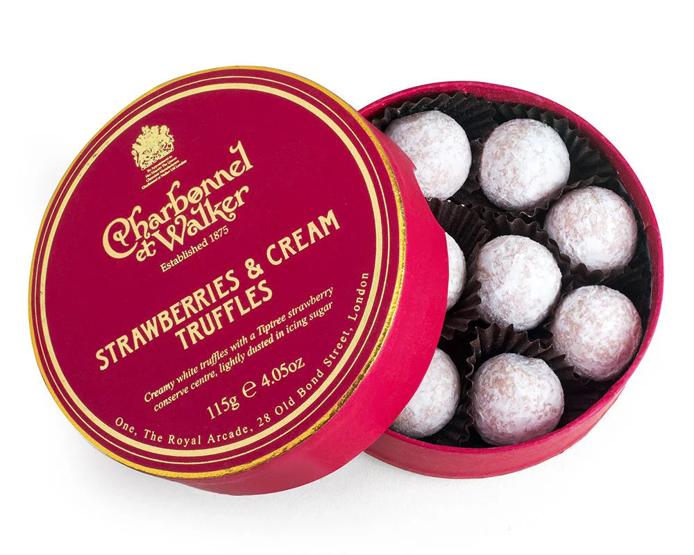 Charbonnel et Walker Strawberries And Cream Chocolate Truffles 115g