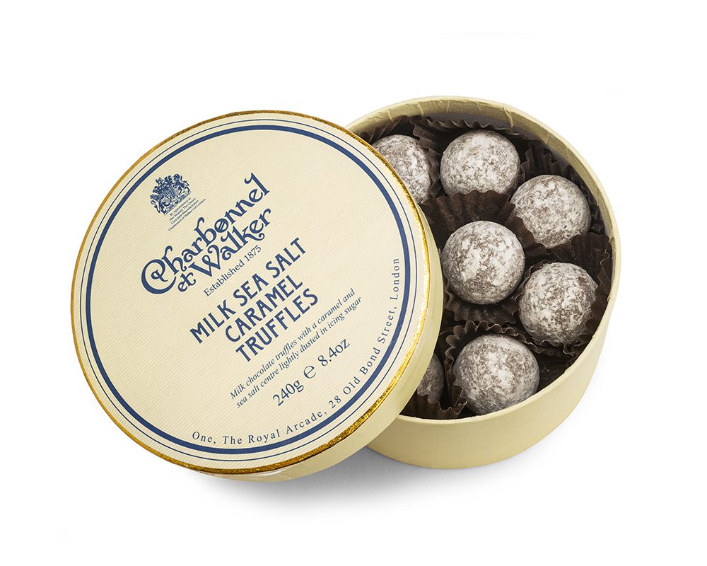 شاربونيل ووكر - كمأة الشوكولاتة بالحليب وملح البحر والكراميل 240 جرام