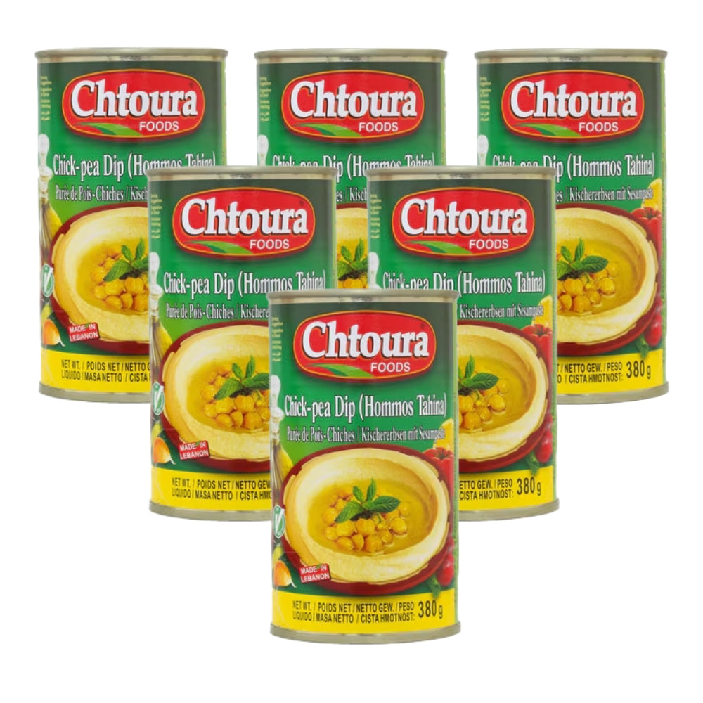 شتورة فود حمص حب 380 جرام - (عبوة من 6 قطع)