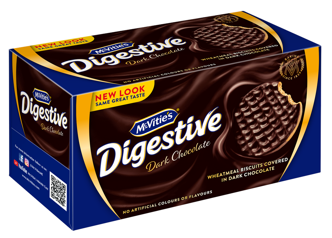 McVitie's Digestive Dark Chocolate 200 Gm (Pack of 2)