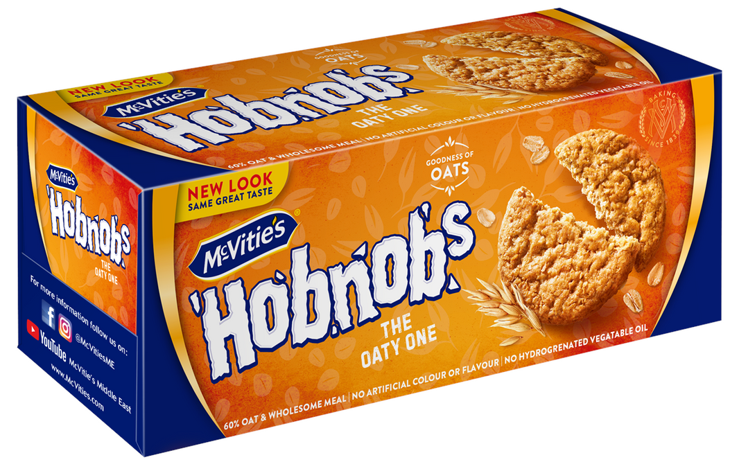 McVitie's Hobnobs - The Oaty One 255 Gm (Pack of 2)