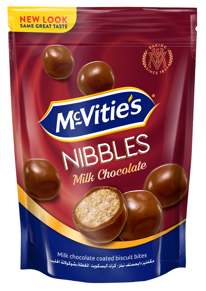 McVitie's Nibbles Milk Chocolate 110 Gm