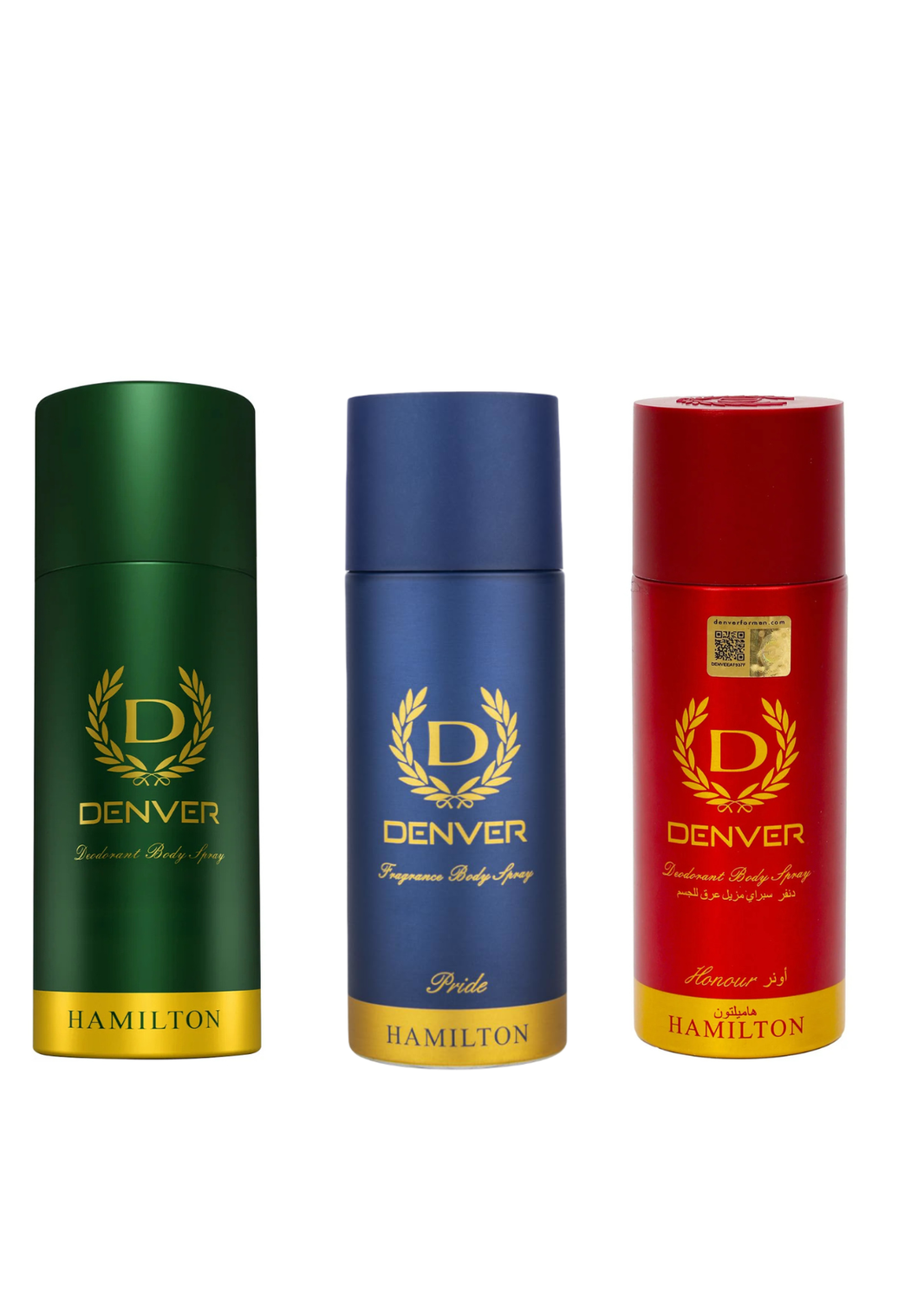 DENVER HAMILTON+ PRIDE+HONOUR 165MLX3PCS