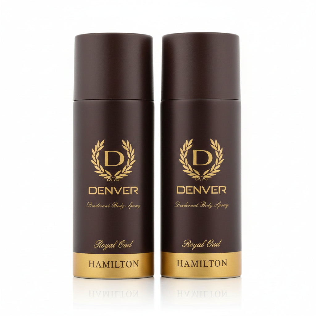 DENVER DEO ROYAL OUD 165ML (Pack of 2)