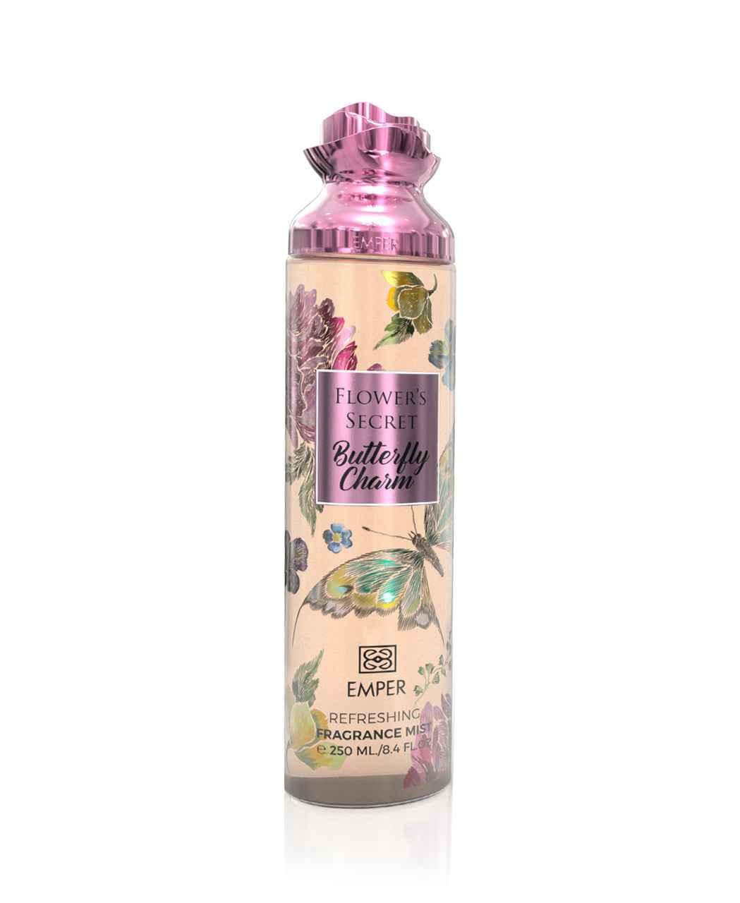 FLOWERS SECRET BUTTERFLY CHARM 250ML (Pack of 2)